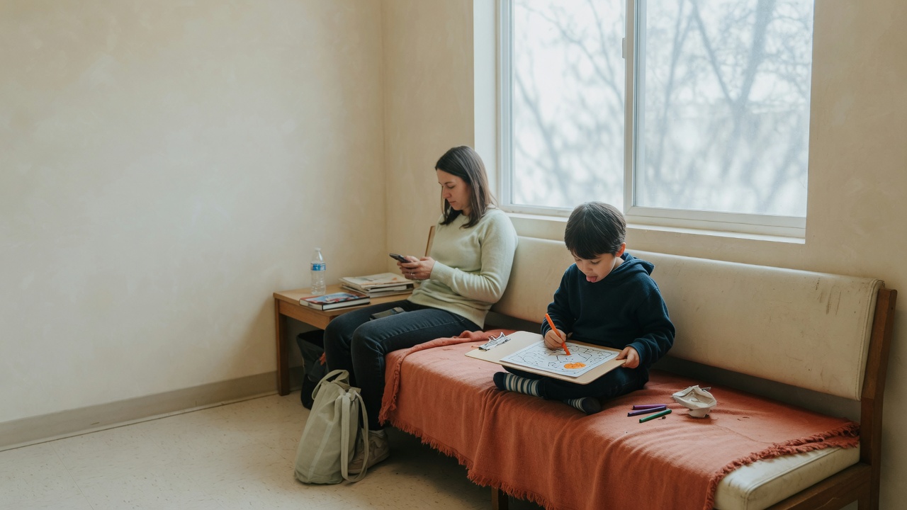 Quiet waiting room